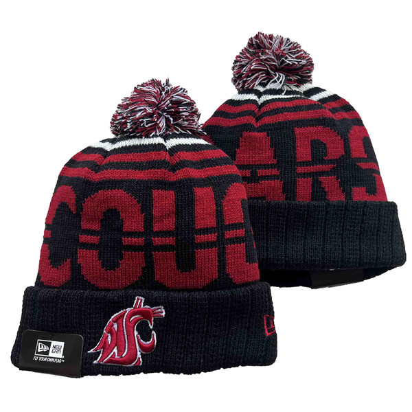 Washington State Cougars Knit Hats 002
